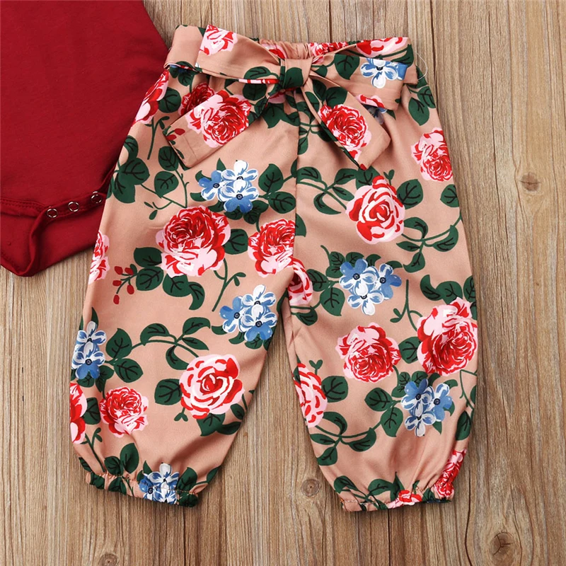 3PCS Newborn Baby Girls Bodysuit Tops Jumpsuit+Floral Long Pants Outfits+Headband Set 2019 New Toddler Infant Fashion Clothes
3PCS Newborn Baby Girls Bodysuit Tops Jumpsuit+Floral Long Pants Outfits+Headband Set 2019 New Toddler Infant Fashion Clothes