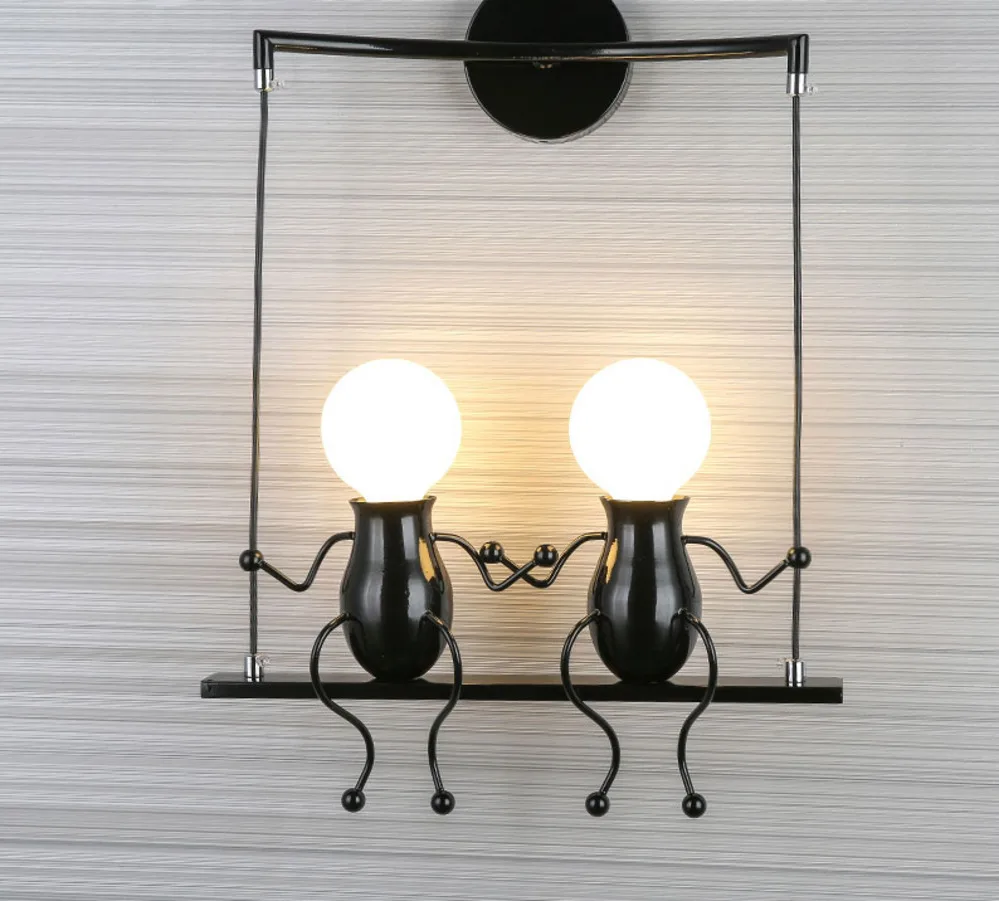 Modern Creative LED Wall Light E27 Black White Red Wall Lamp Sconce Home Fixtures For Children's Room Living Room Bedroom
Modern Creative LED Wall Light E27 Black White Red Wall Lamp Sconce Home Fixtures For Children's Room Living Room Bedroom