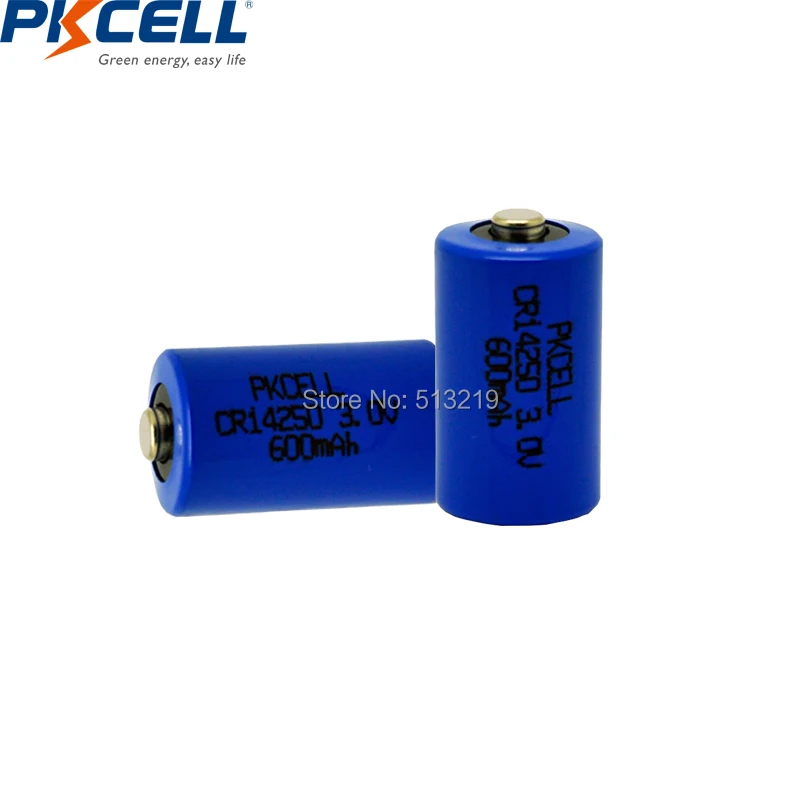 10cs PKCELL CR14250 CR 1/2AA 14250 CR-1/2AA 3V Lithium Battery 650mAh for Lamp Radio Eletronic Lock
10cs PKCELL CR14250 CR 1/2AA 14250 CR-1/2AA 3V Lithium Battery 650mAh for Lamp Radio Eletronic Lock