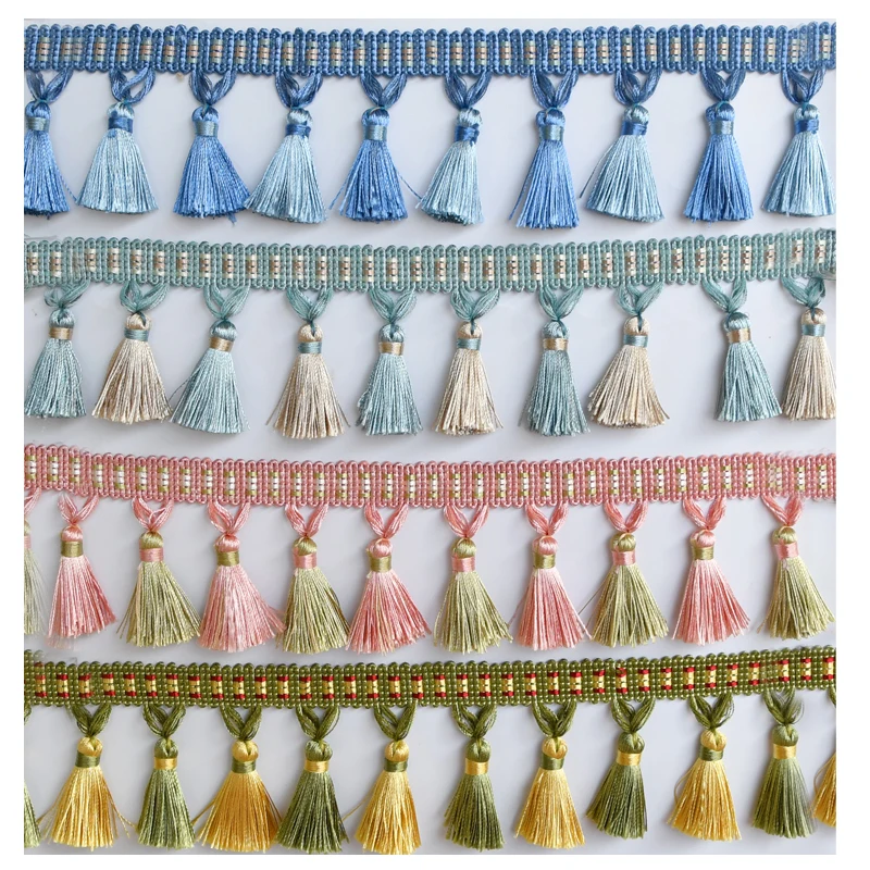 YY-tesco 12Yards 7.5cm Wide Curtain Lace Fringe Trim Tassel Trimming For DIY Clothing Skirt Home Textile Decorative Lace Ribbon
YY-tesco 12Yards 7.5cm Wide Curtain Lace Fringe Trim Tassel Trimming For DIY Clothing Skirt Home Textile Decorative Lace Ribbon