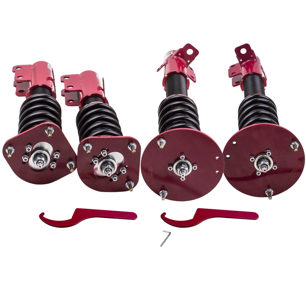 24 Ways Coilover Suspension Kits Adj. Damper Shocks for Dodge Neon 2000-2005 & SRT-4 2003-2005
24 Ways Coilover Suspension Kits Adj. Damper Shocks for Dodge Neon 2000-2005 & SRT-4 2003-2005