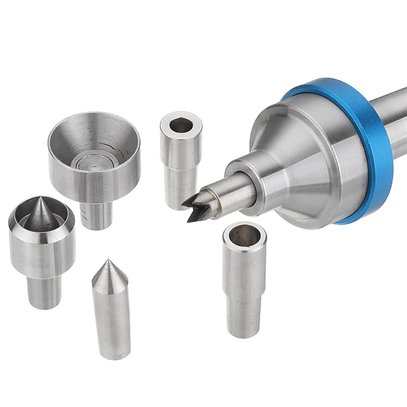 Interchangeable Live Center MT2 Morse Taper 2 Shank With 6pcs Interchangeable Live Center Points Wood Lathe Tool Durable
Interchangeable Live Center MT2 Morse Taper 2 Shank With 6pcs Interchangeable Live Center Points Wood Lathe Tool Durable