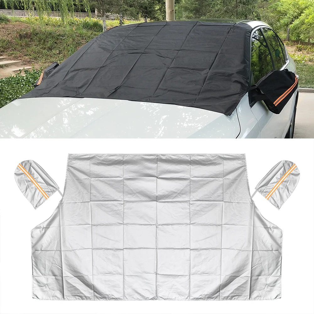 LEEPEE Protector Mat Frost Snow Ice Shield Shade Windscreen Car Cover Windshield Sunshades Magnetic Half Size Car Covers
LEEPEE Protector Mat Frost Snow Ice Shield Shade Windscreen Car Cover Windshield Sunshades Magnetic Half Size Car Covers