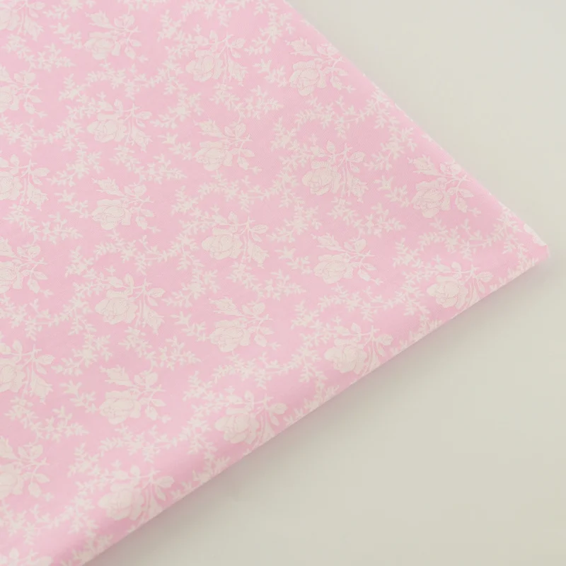 Pink Printed Floral Designs Cotton Fabric Quilting Patchwork Bedding Scrapbooking Decoration Twill Tissue Fabrics Home Textile
Pink Printed Floral Designs Cotton Fabric Quilting Patchwork Bedding Scrapbooking Decoration Twill Tissue Fabrics Home Textile