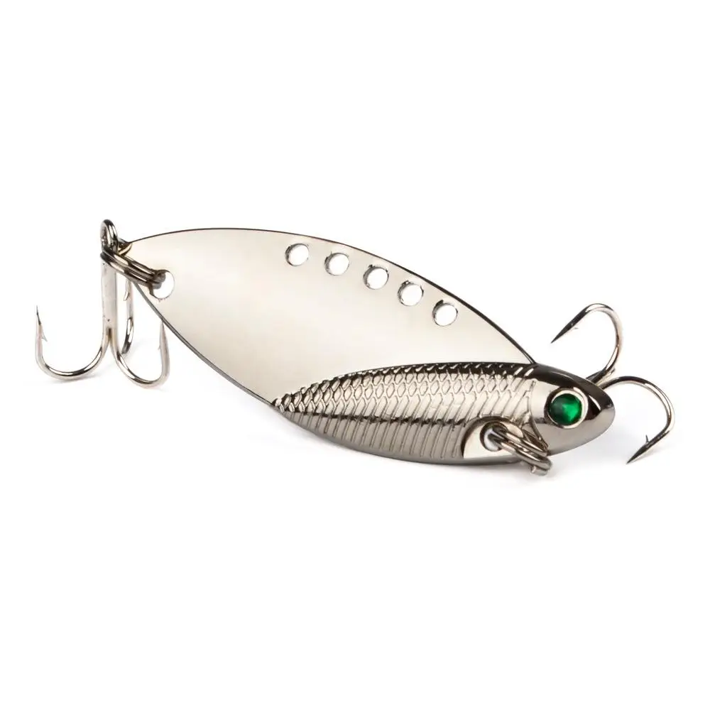 New Metal 11g/6cm VIB Simulated Blade Fishing Lures Mixed Baits Hard Fishing Baits With Hook Angling tools
New Metal 11g/6cm VIB Simulated Blade Fishing Lures Mixed Baits Hard Fishing Baits With Hook Angling tools
