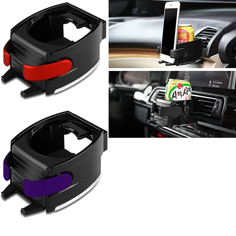 Car Cup Holder To Point Adjustable 2 In 1 Car Drink Stand Cell Phone Holder Air Vent Mount For Vehicle Automobile ABS Plastic
Car Cup Holder To Point Adjustable 2 In 1 Car Drink Stand Cell Phone Holder Air Vent Mount For Vehicle Automobile ABS Plastic