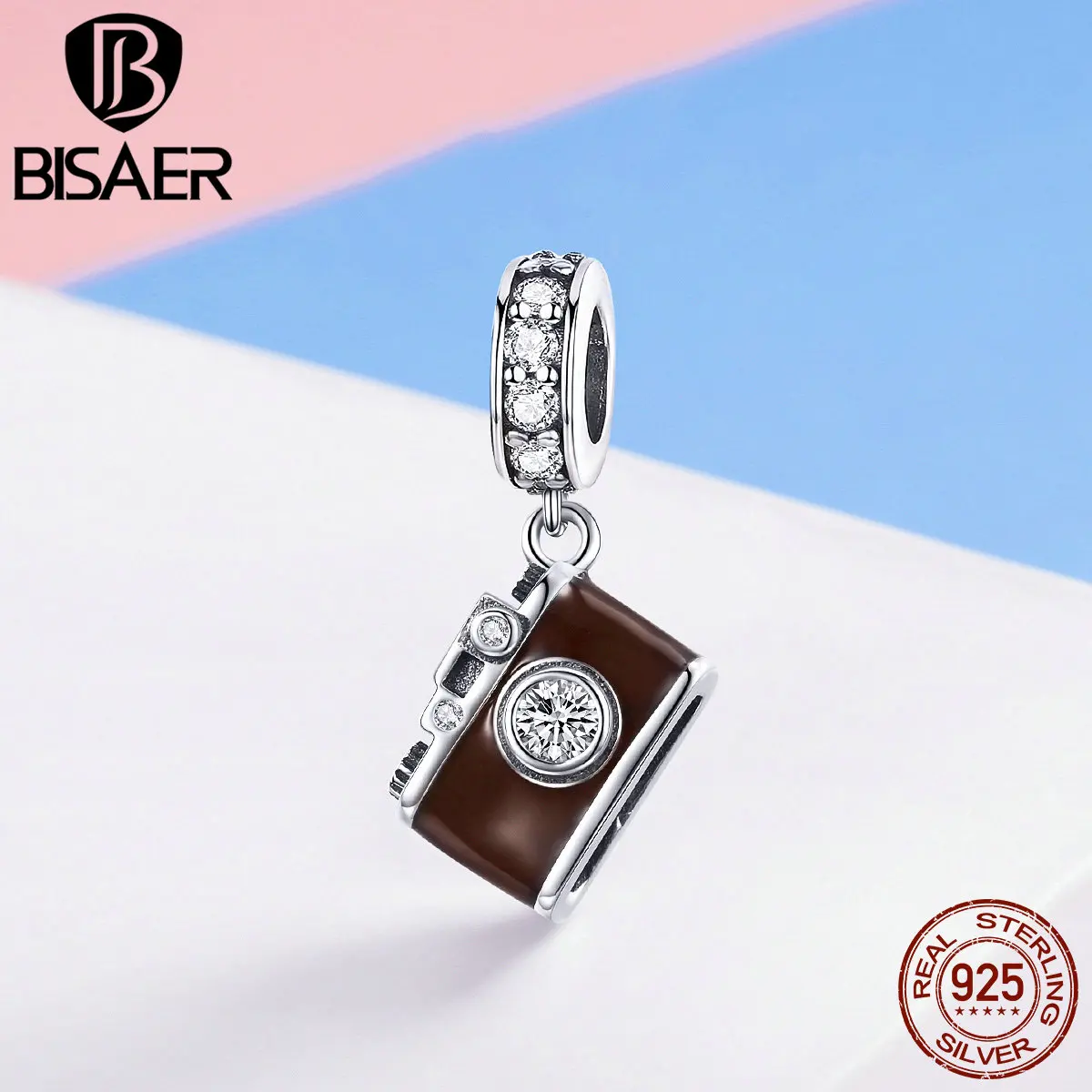 BISAER 925 Sterling Silver Travel Camera Vintage Camera Charm Beads Fit Bracelet Beads For Silver 925 Jewelry Making ECC953
BISAER 925 Sterling Silver Travel Camera Vintage Camera Charm Beads Fit Bracelet Beads For Silver 925 Jewelry Making ECC953