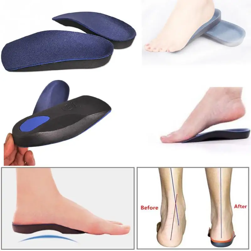 Unisex Insoles Foot Arch Half Pad Correction 3/4 Orthotic Arch Support Insole Shoe Cushion Pad Running Feet Pronation Fallen
Unisex Insoles Foot Arch Half Pad Correction 3/4 Orthotic Arch Support Insole Shoe Cushion Pad Running Feet Pronation Fallen