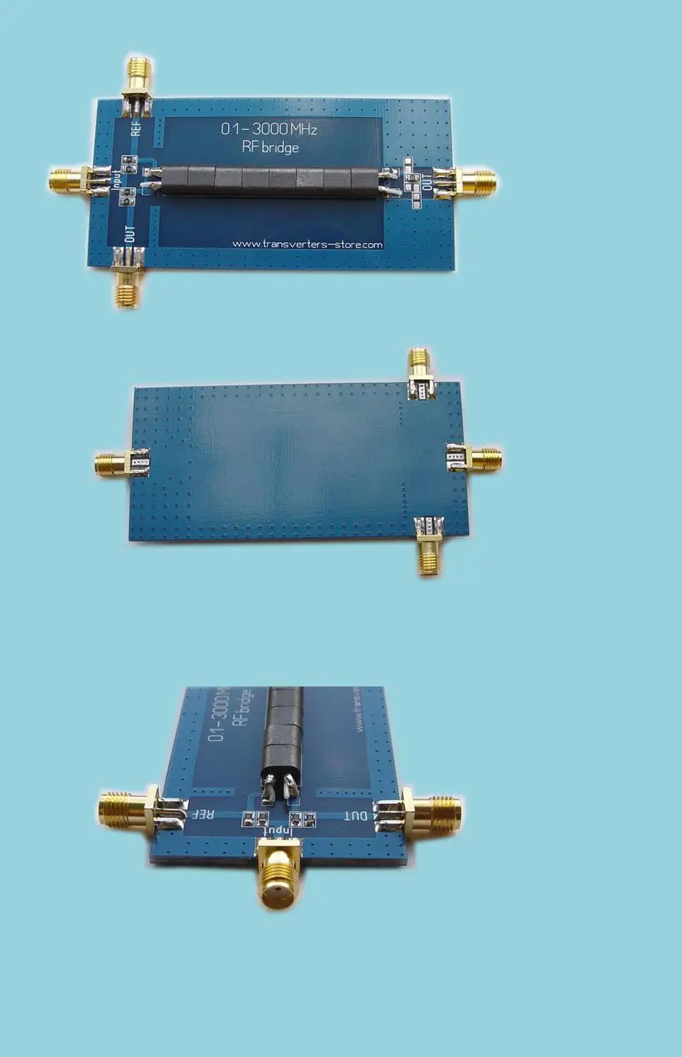 DYKB RF SWR Reflection Bridge 0.1MHZ-3000MHZ Antenna Analyzer VHF UHF VSWR return loss Connectors: SMA
DYKB RF SWR Reflection Bridge 0.1MHZ-3000MHZ Antenna Analyzer VHF UHF VSWR return loss Connectors: SMA