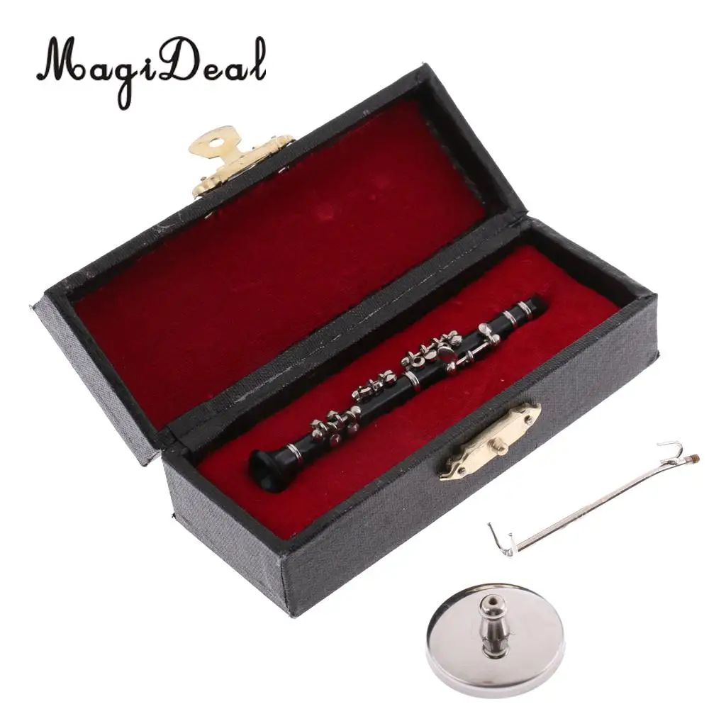 MagiDeal 1/6 Scale ABS Plastic Clarinet Musical Instrument with Box for 12 Inch Action Figures Dolls Dollhouse Decor Gift
MagiDeal 1/6 Scale ABS Plastic Clarinet Musical Instrument with Box for 12 Inch Action Figures Dolls Dollhouse Decor Gift