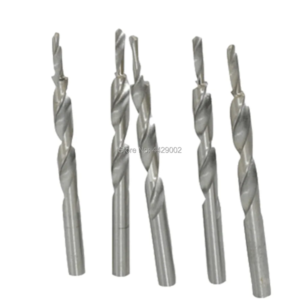 Pack of 5 Hss Pocket Hole Twist Step Drill Bit 10mm High Speed Steel Woodworking Twist Drill Bit 10mm Shank Front Diameter 5mm
Pack of 5 Hss Pocket Hole Twist Step Drill Bit 10mm High Speed Steel Woodworking Twist Drill Bit 10mm Shank Front Diameter 5mm
