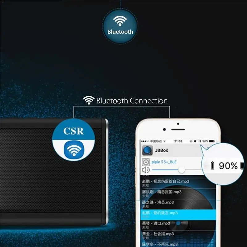 Metal Dual 20W Wireless Sound Speaker Bluetooth 4.0 HIFI Stereo Super Bas Rechargeable 4000mAh Power Bank Handfree TF AUX
Metal Dual 20W Wireless Sound Speaker Bluetooth 4.0 HIFI Stereo Super Bas Rechargeable 4000mAh Power Bank Handfree TF AUX