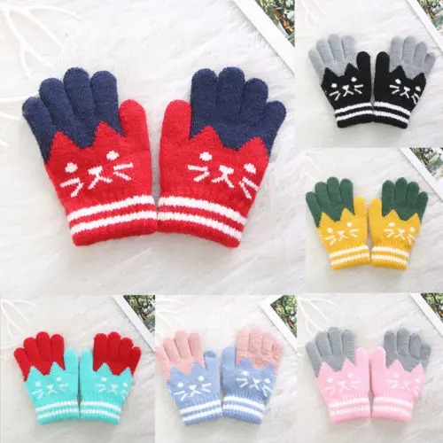 Children Toddler Knitted Cotton Magic Gloves & Mittens Baby Girl Boy Kids Stretchy Winter Warm New Gloves Mittens For 4-8years
Children Toddler Knitted Cotton Magic Gloves & Mittens Baby Girl Boy Kids Stretchy Winter Warm New Gloves Mittens For 4-8years