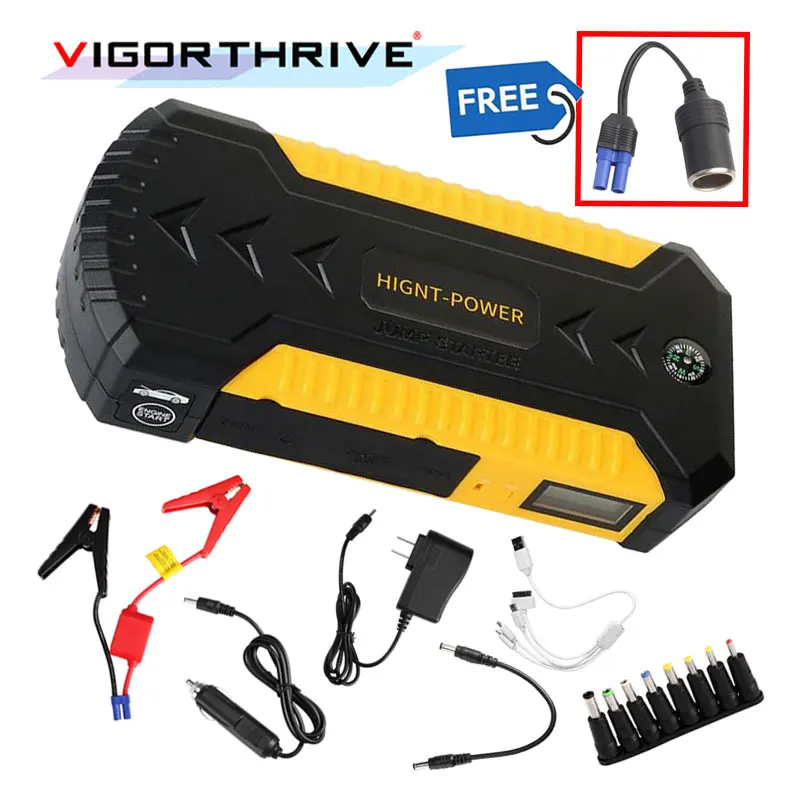 2018 Newest Car Jump starter Multi-function Emergency Power Supply For petrol cellphone Battery Charger 12V 4 USB
2018 Newest Car Jump starter Multi-function Emergency Power Supply For petrol cellphone Battery Charger 12V 4 USB