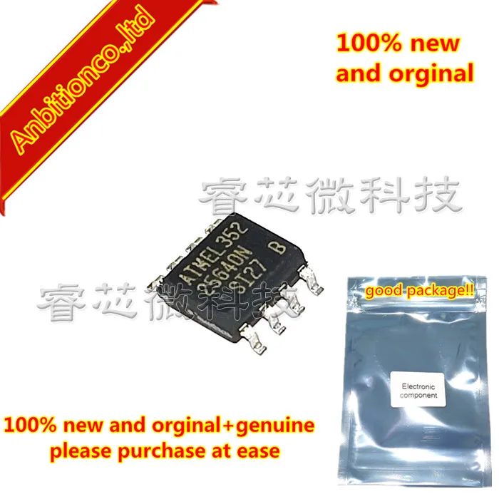 10 шт., новинка 100%, оригинальная фотосессия, модель AT25640 25640NSI27 SOP8 SPI, серийная проекция
10 шт., новинка 100%, оригинальная фотосессия, модель AT25640 25640NSI27 SOP8 SPI, серийная проекция