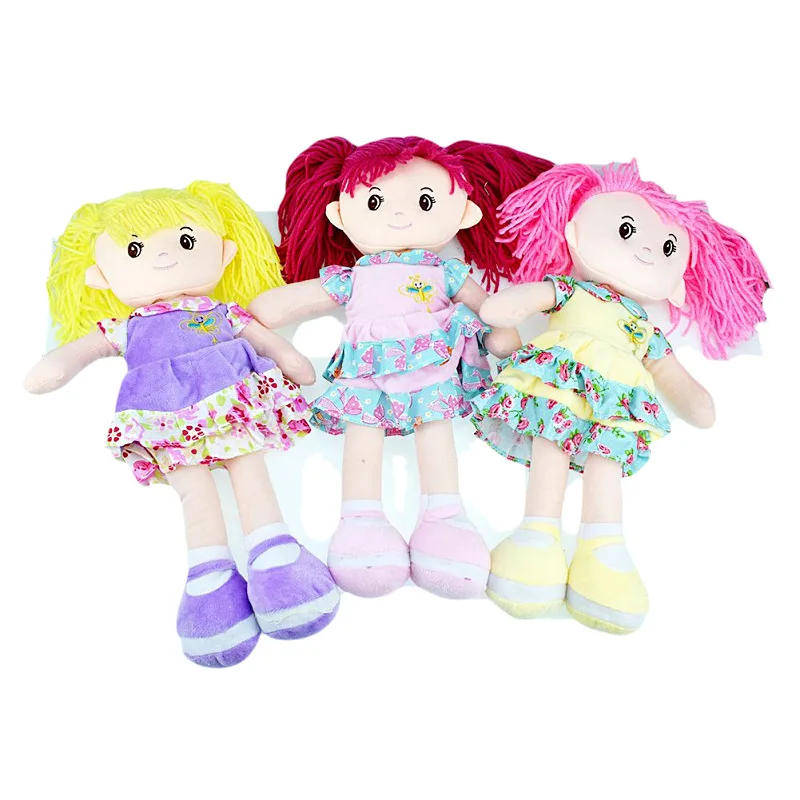 35CM Yellow pink red hair cute girl Dolls Plush and Stuffed Dress Girls Doll Toys Birthday Gifts Baby Gir
35CM Yellow pink red hair cute girl Dolls Plush and Stuffed Dress Girls Doll Toys Birthday Gifts Baby Gir