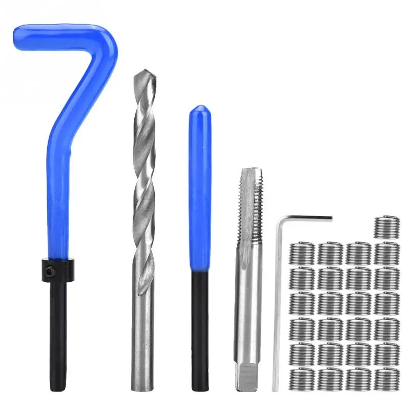 M8 Screw Threaded Inserts Repair Tool Set Drill Tap Coiled Wire Insert Installation Kit | Инструменты