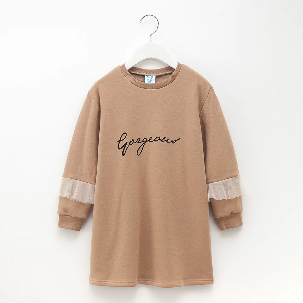 Big Kids Girls Fleece Dress Autumn 2018 New Girls Long Sleeve Warm Dresses Winter Girls Thick Dress Casual Teenage Girl Clothes
Big Kids Girls Fleece Dress Autumn 2018 New Girls Long Sleeve Warm Dresses Winter Girls Thick Dress Casual Teenage Girl Clothes