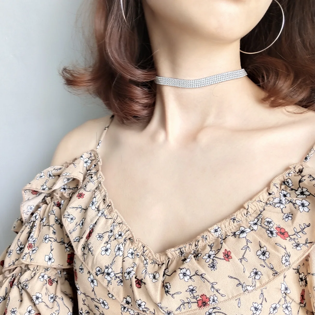 925 Sterling Silver Korean Fashion Wild Four-layer Micro Paved CZ Zircon Necklace Neck Jewelry Bridesmaid Chain Choker Necklaces
925 Sterling Silver Korean Fashion Wild Four-layer Micro Paved CZ Zircon Necklace Neck Jewelry Bridesmaid Chain Choker Necklaces