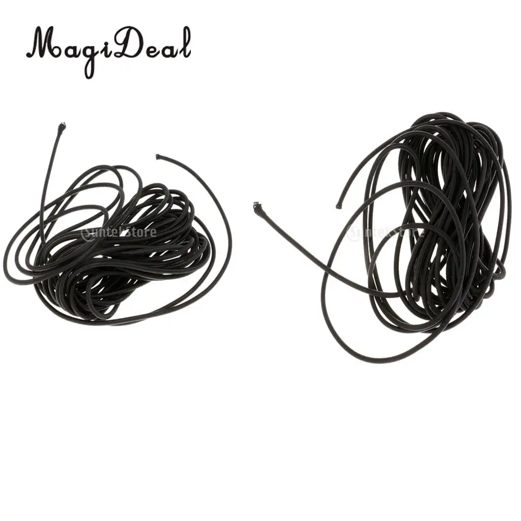 Outdoor 2pcs 5m 3mm High Strength Strong Elastic Bungee Rope Shock Cord Tent Rod Cord Black for Climbing Caving Camping Access
Outdoor 2pcs 5m 3mm High Strength Strong Elastic Bungee Rope Shock Cord Tent Rod Cord Black for Climbing Caving Camping Access