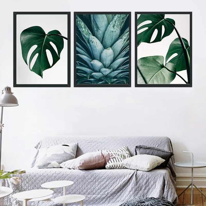 Wall Art Print Canvas Painting Fresh Green Big Leaves Nordic Posters And Prints Tropical Plants Wall Pictures For Living Room
Wall Art Print Canvas Painting Fresh Green Big Leaves Nordic Posters And Prints Tropical Plants Wall Pictures For Living Room