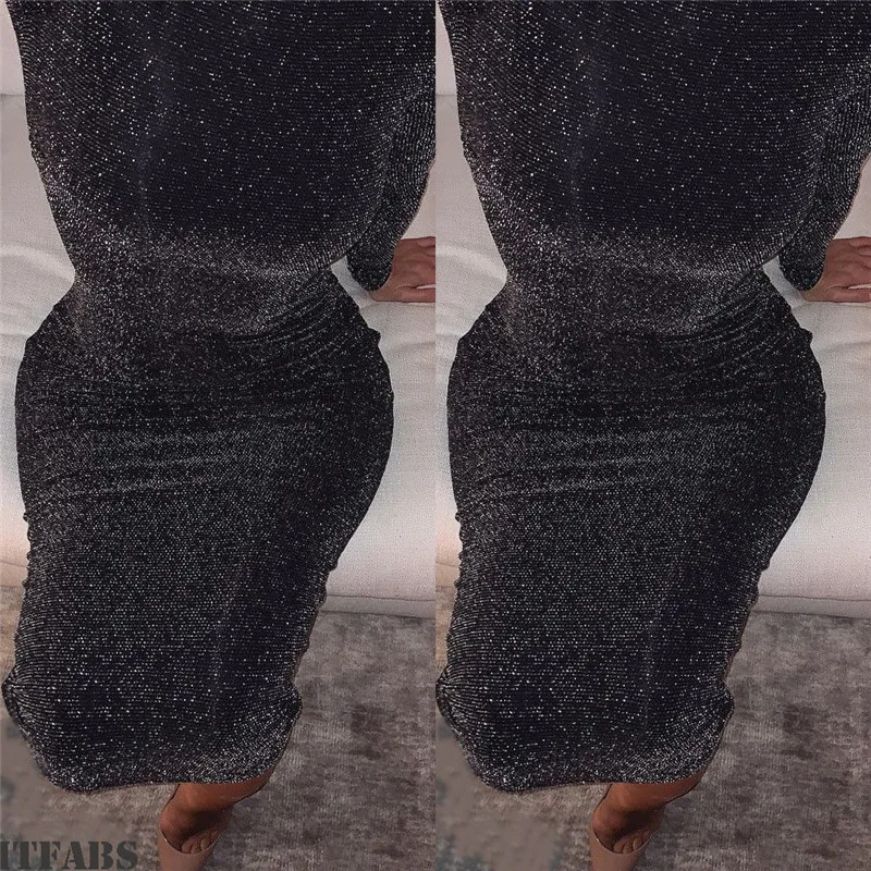 2019 Fashion Autumn Winter Women Vintage Black Long Sleeve Shinny Slim Sheath Dress Work Office Lady Formal Party Ladies Dress
2019 Fashion Autumn Winter Women Vintage Black Long Sleeve Shinny Slim Sheath Dress Work Office Lady Formal Party Ladies Dress