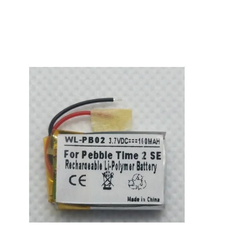 Battery Li-Po for Pebble 2 SE Watch Li Polymer Rechargeable Accumulator Replacement LSSP441522AE 3.7V 160mAh+Track Code
Battery Li-Po for Pebble 2 SE Watch Li Polymer Rechargeable Accumulator Replacement LSSP441522AE 3.7V 160mAh+Track Code