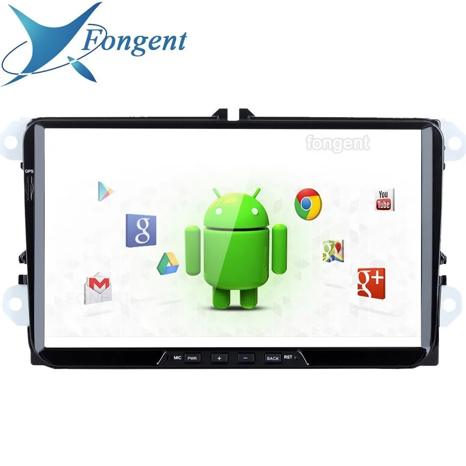 9 "Android 0 автомобильный Радио GPS мультимедийный плеер для VW Seat Leon Alhambra Altea Toledo Авто
