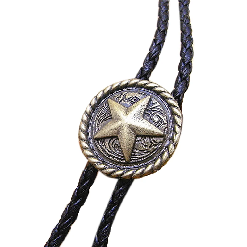 New Arrivals 3D Star Bolo Ties High Quality Alloyed Bronze Men Bolo Neck Ties Novelty Brave Meaning Men Neck Wear Accessories
New Arrivals 3D Star Bolo Ties High Quality Alloyed Bronze Men Bolo Neck Ties Novelty Brave Meaning Men Neck Wear Accessories