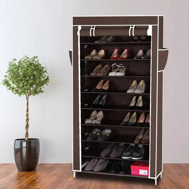 10 Tiers Shoe Rack With Dustproof Cover Closet Shoe Storage Cabinet Organizer USA Drop Shipping
10 Tiers Shoe Rack With Dustproof Cover Closet Shoe Storage Cabinet Organizer USA Drop Shipping