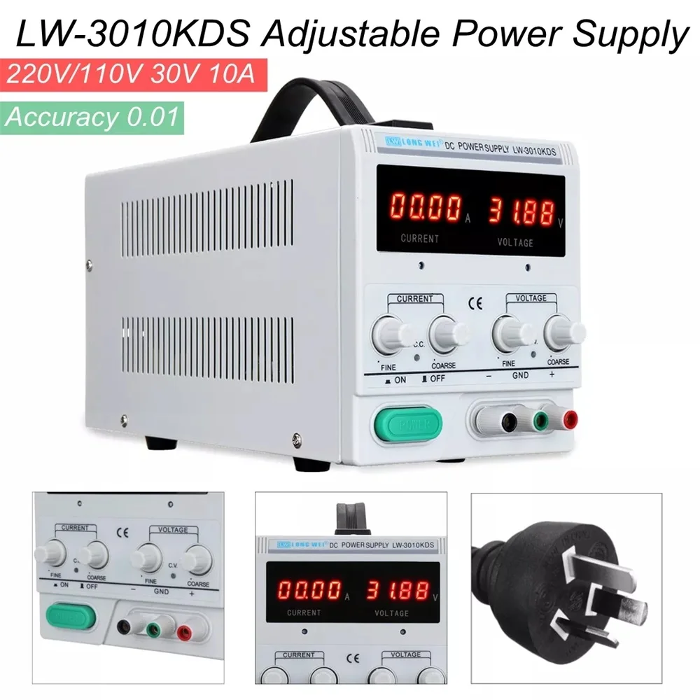 LONG WEI LW-3010KDS Регулируемый цифровой Дисплей DC Питание 110V/220V для детей на возраст от 0