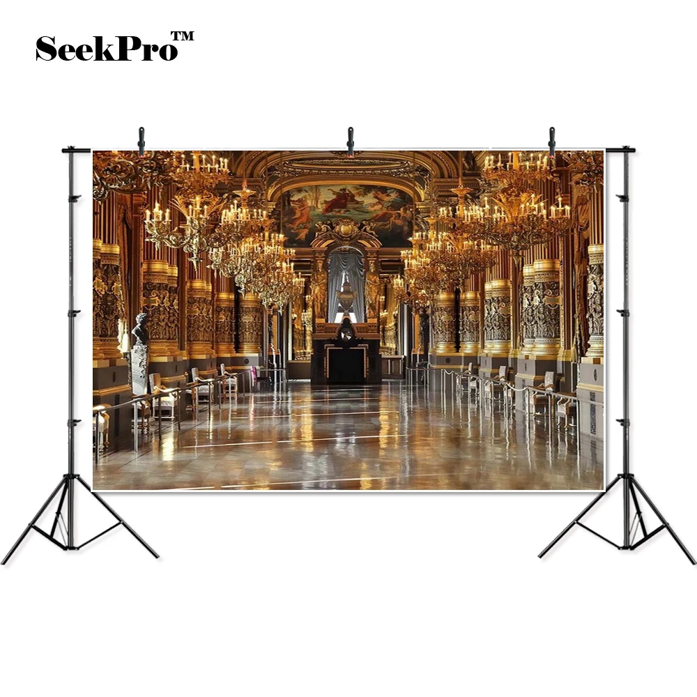 SeekPro luxury aristocrat festive wedding Banner Photo Backgrounds Printed Studio Professional Indoor Photographic Backdrops
SeekPro luxury aristocrat festive wedding Banner Photo Backgrounds Printed Studio Professional Indoor Photographic Backdrops