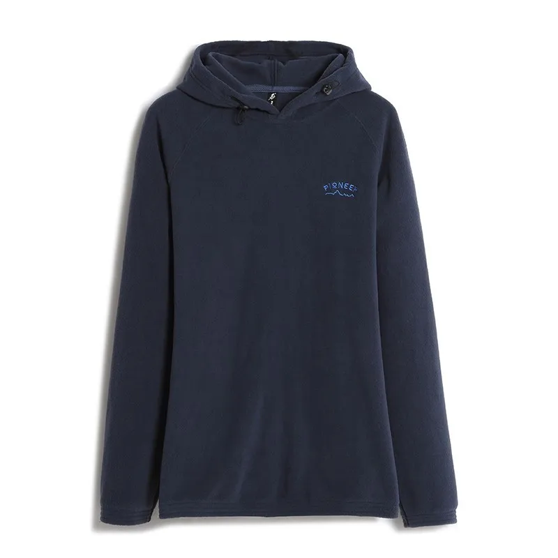 Pioneer Camp autumn winter fleece warm men hoodies hooded male sweatshirt quality tracksuit | Мужская одежда