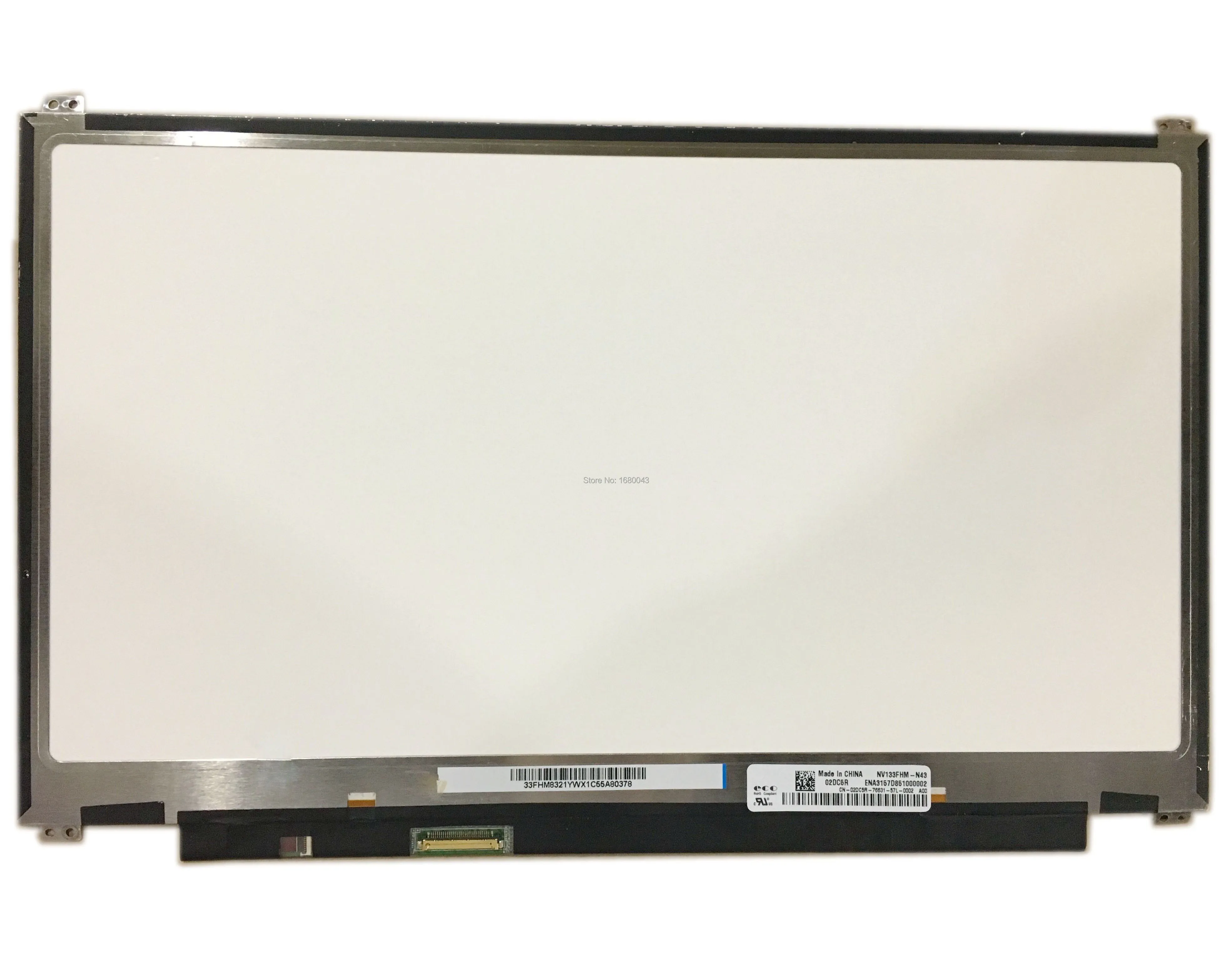 NV133FHM-N43 fit LTN133HL03-201 N133HSE-EA1 N133HSE-EA3 30 pin 1920X1080 IPS up and down screw holes
NV133FHM-N43 fit LTN133HL03-201 N133HSE-EA1 N133HSE-EA3 30 pin 1920X1080 IPS up and down screw holes