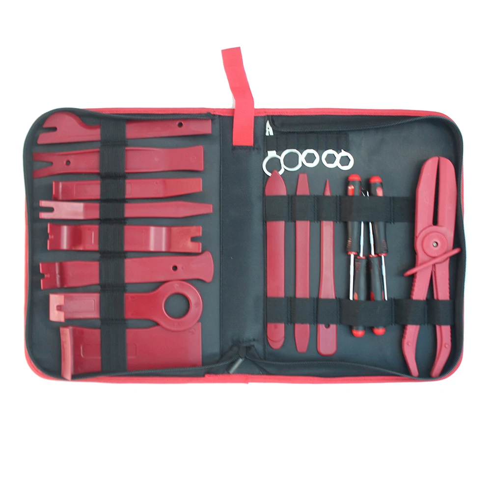 New 21pcs Car Trim Removal Tool Set Hand Tools Pry Bar Panel Door Interior Clip Kit for Panel Disassembling Speaker Retrofit
New 21pcs Car Trim Removal Tool Set Hand Tools Pry Bar Panel Door Interior Clip Kit for Panel Disassembling Speaker Retrofit