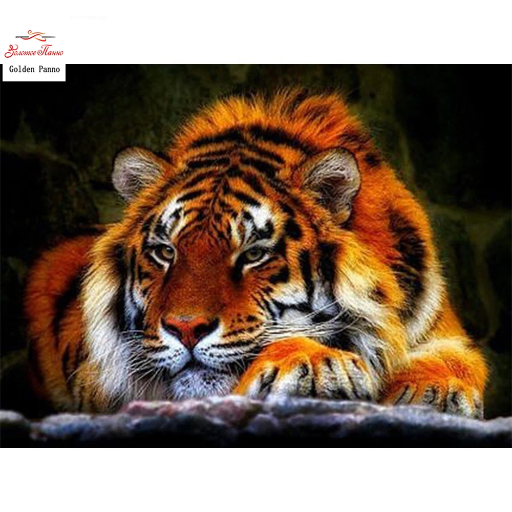Golden panno 5D DIY Diamond Painting Diamond Embroidery Painting Animal Mosaic Tiger Full Square Diamond Home Decoration
Golden panno 5D DIY Diamond Painting Diamond Embroidery Painting Animal Mosaic Tiger Full Square Diamond Home Decoration