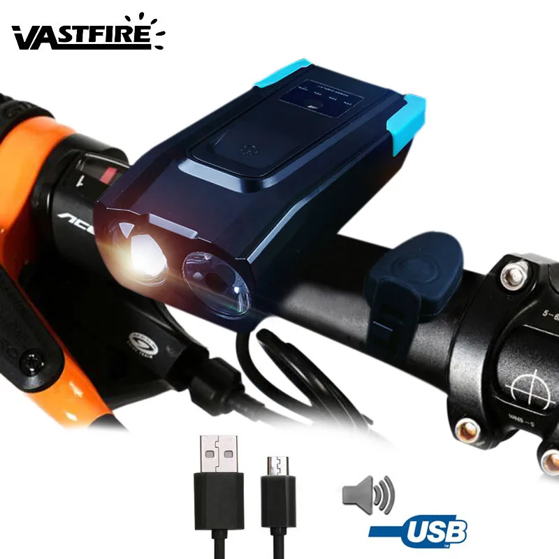 USB Rechargeable Front Bike Light 2*T6 Lamp Smart Bicycle Headlight 3 Modes MTB Cycling Flashlight with Built-in Battery
USB Rechargeable Front Bike Light 2*T6 Lamp Smart Bicycle Headlight 3 Modes MTB Cycling Flashlight with Built-in Battery
