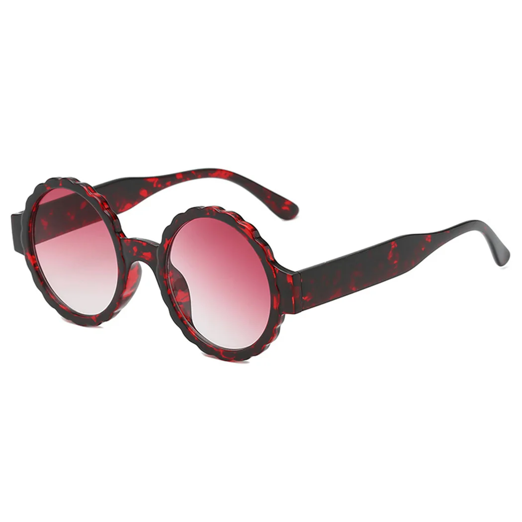 Фото Модные Круглые Солнцезащитные очки женские брендовые дизайнерские