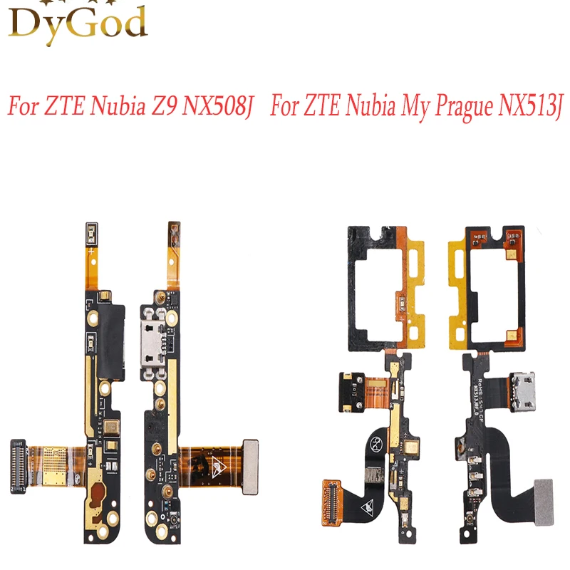 Фото Плата Micro Dock DyGod для ZTE Nubia Z9 NX508J плата USB порта зарядки гибкий кабель замены My Prague