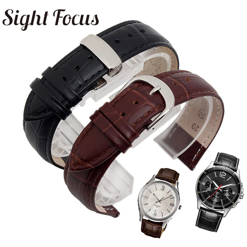 18mm 19mm 20mm 21mm 22mm Watch Band for Casio Watches Strap Leather Watchbands Bracelet Men Belt Silver Clasp Male Correas
18mm 19mm 20mm 21mm 22mm Watch Band for Casio Watches Strap Leather Watchbands Bracelet Men Belt Silver Clasp Male Correas