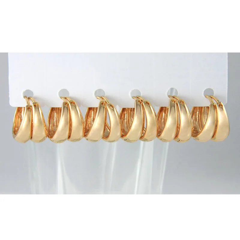12Pair Wholesale Earings Gold Hoop Earrings for Women Ohrringe Kolczyki Gouden Oorbellen Voor Vrouwen Orecchini Donna Kupe E0204
12Pair Wholesale Earings Gold Hoop Earrings for Women Ohrringe Kolczyki Gouden Oorbellen Voor Vrouwen Orecchini Donna Kupe E0204