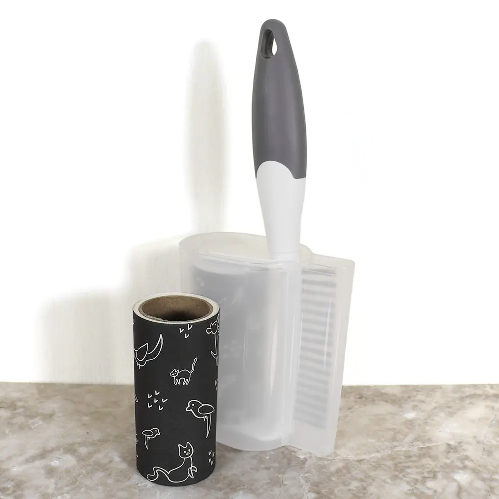 Clothes Pets Hair Remover Brush Lint Remover with Brush Sticky Lint Roller with Cover Pets Hair Removal Roller Sticky Lint Dust
Clothes Pets Hair Remover Brush Lint Remover with Brush Sticky Lint Roller with Cover Pets Hair Removal Roller Sticky Lint Dust