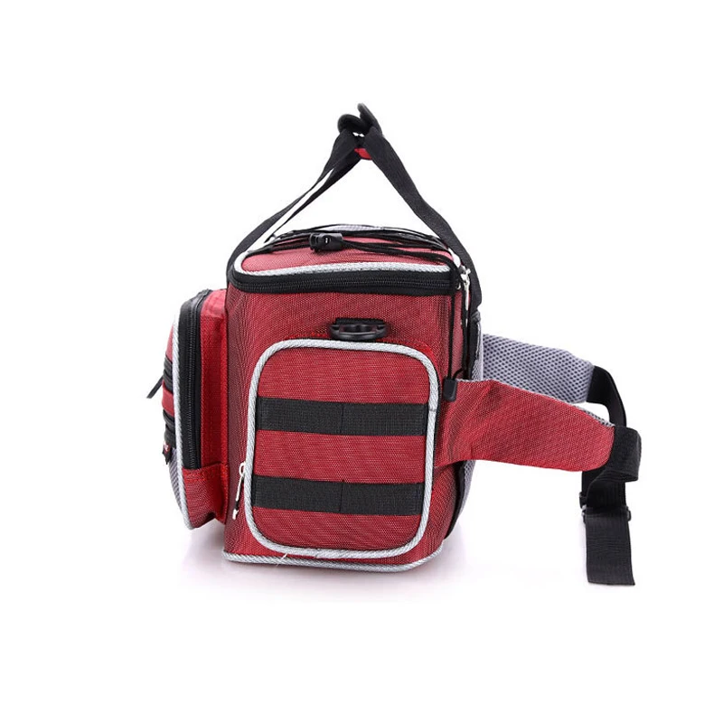 Multi-function Fishing Bag With Adjustable Shoulder Strap Large Capacity Fishing Gear Storage Pack Shoulder Bag
Multi-function Fishing Bag With Adjustable Shoulder Strap Large Capacity Fishing Gear Storage Pack Shoulder Bag