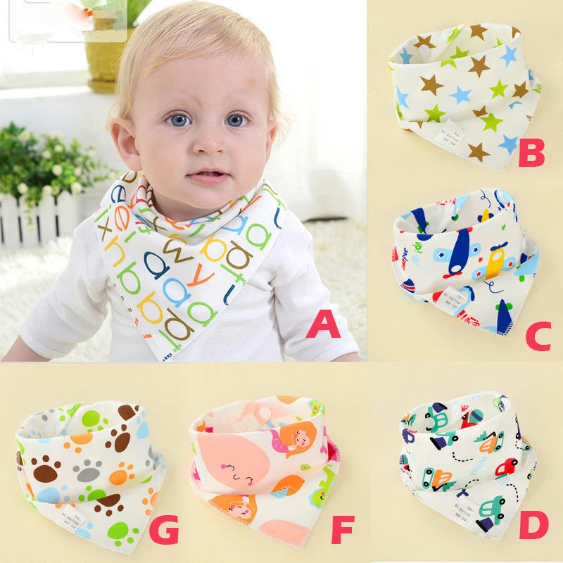 New 1Pcs Infant Baby Bibs Unisex Cute Cartoon Print Feeding Saliva Towel Dribble e Bandana
New 1Pcs Infant Baby Bibs Unisex Cute Cartoon Print Feeding Saliva Towel Dribble e Bandana
