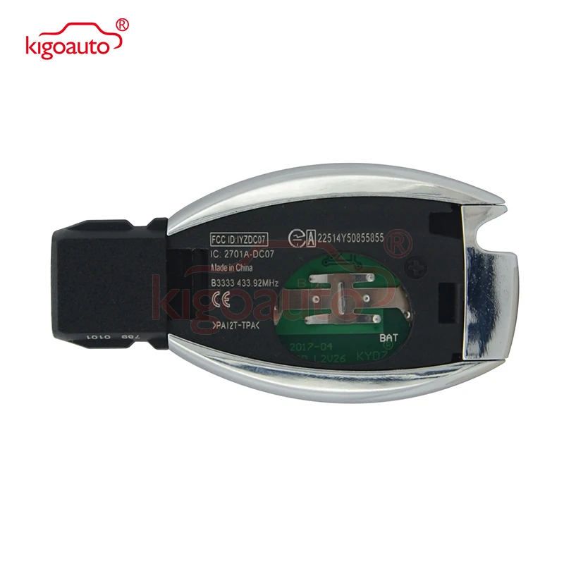 Kigoauto Smart Car Key for Mercedes Benz Support NEC And BGA 2000+ Year 3 Button 315MHz Auto Remote Key for Benz
Kigoauto Smart Car Key for Mercedes Benz Support NEC And BGA 2000+ Year 3 Button 315MHz Auto Remote Key for Benz