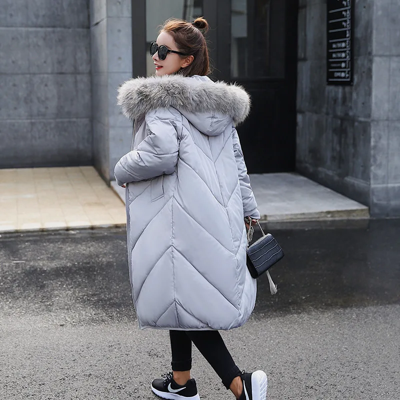 Heavy Down Cotton Suit-dress Long Fund Overknee Thickening Code Cotton-padded Clothes Cotton-padded Jacket Loose Coat Free Of
Heavy Down Cotton Suit-dress Long Fund Overknee Thickening Code Cotton-padded Clothes Cotton-padded Jacket Loose Coat Free Of