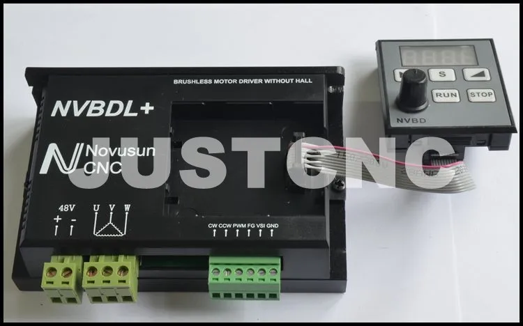 NVBDL+ Brushless Motor Driver without Hall Controller CNC for Spindle Engraving Machine
NVBDL+ Brushless Motor Driver without Hall Controller CNC for Spindle Engraving Machine