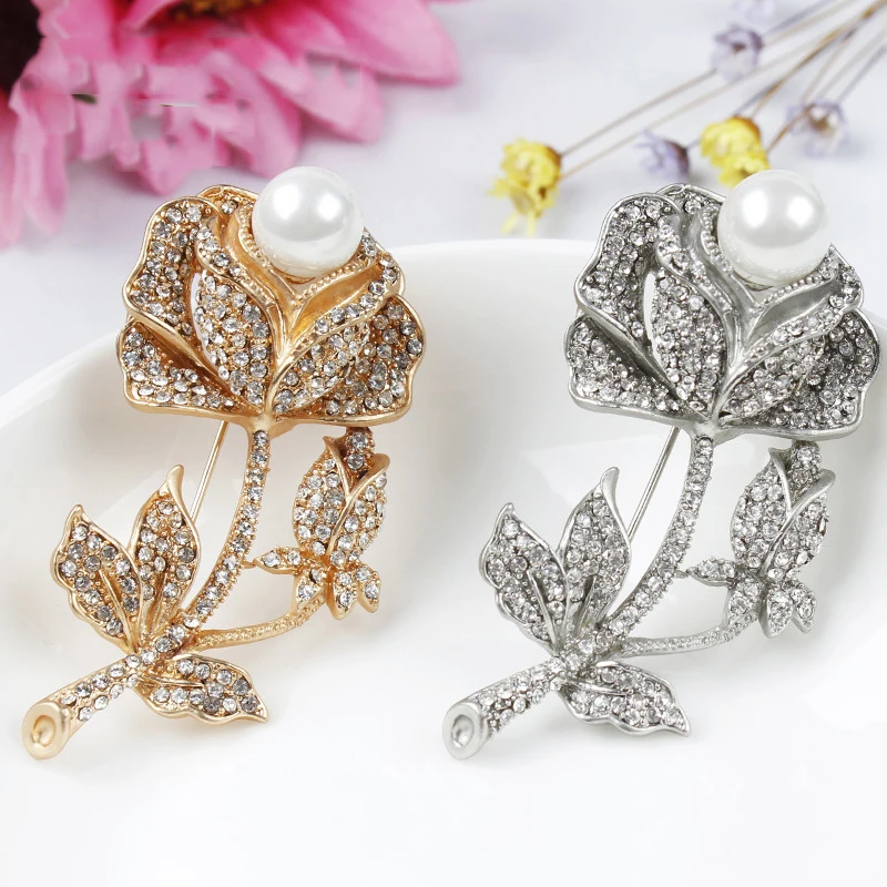 New Section Vintage Rose Brooch Pin Clothes pin 1pc Wedding Accessories Woman For Bridal Gifts Anniversary Jewelry
New Section Vintage Rose Brooch Pin Clothes pin 1pc Wedding Accessories Woman For Bridal Gifts Anniversary Jewelry