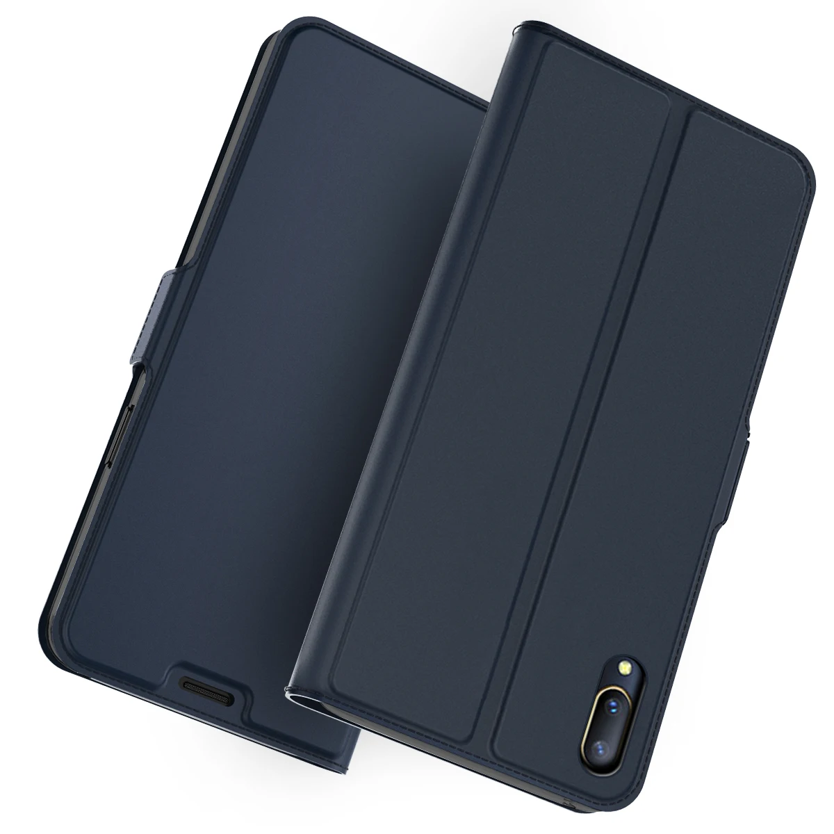 Чехол книжка из искусственной кожи для Vivo V11 Pro чехол кошелек с подставкой