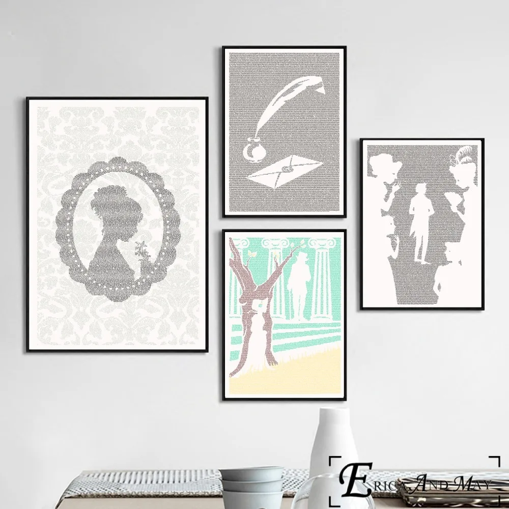 Jane Austen Minimalist Story Artwork Posters And Prints Canvas Art Painting Wall Pictures For Living Room Decoration Home Decor
Jane Austen Minimalist Story Artwork Posters And Prints Canvas Art Painting Wall Pictures For Living Room Decoration Home Decor